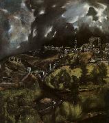 El Greco View of Toledo China oil painting reproduction